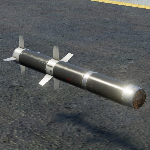 Ground to ground launched armor piercing optical missile